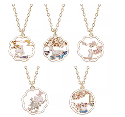 蓝桉与鸟S999纯银项链女生2023新款轻奢小众高级感生日礼物送女友