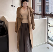 彩色针织开衫毛衣外套女外穿女装上衣短款