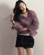 新款圆领纯色长袖短款复古高级感小众气质小香风外套女